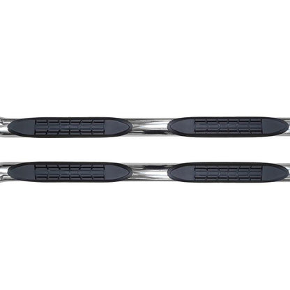 Chrome Side Steps Running Boards Fits Toyota Land Cruiser Prado 78 LJ78 KZJ78