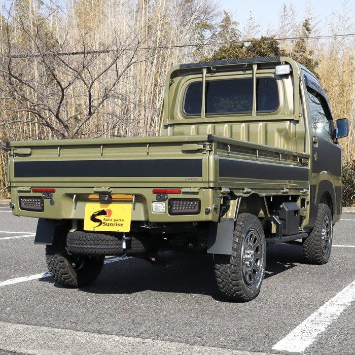 Daihatsu Hijet S500 Series Front Body Sticker Decal 22P Matte Black Off-Road