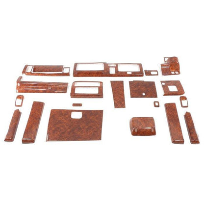 3D Interior Panel Set for Daihatsu Hijet S500P S510P Brown Wood 20P