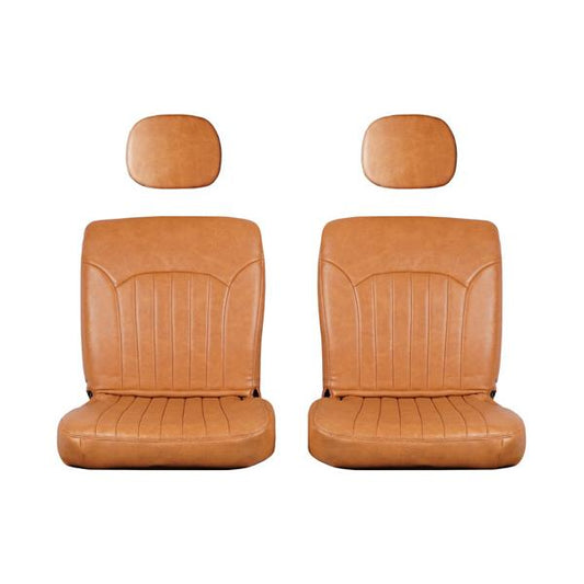 Subaru Sambar Truck TT1 TT2 Vintage Brown Leather Seat Cover (Feb 1999 – Mar 2012)