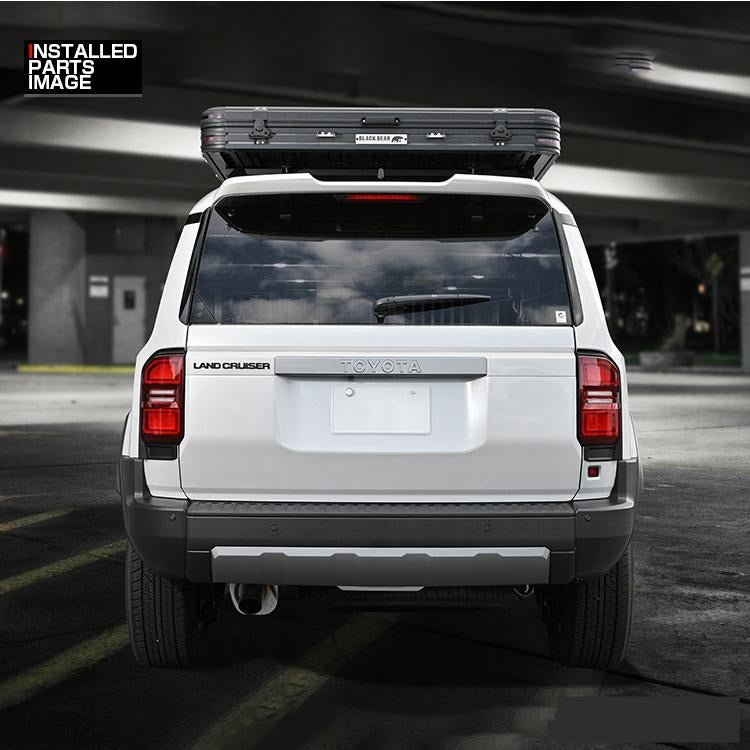 Fits Toyota Land Cruiser 250 TRJ250W LED Tail Lens Frame Garnish Matte Black