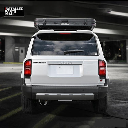 Fits Toyota Land Cruiser 250 TRJ250W LED Tail Lens Frame Garnish Matte Black