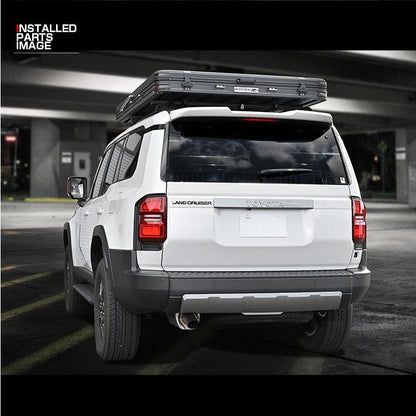 Fits Toyota Land Cruiser 250 TRJ250W LED Tail Lens Frame Garnish Matte Black