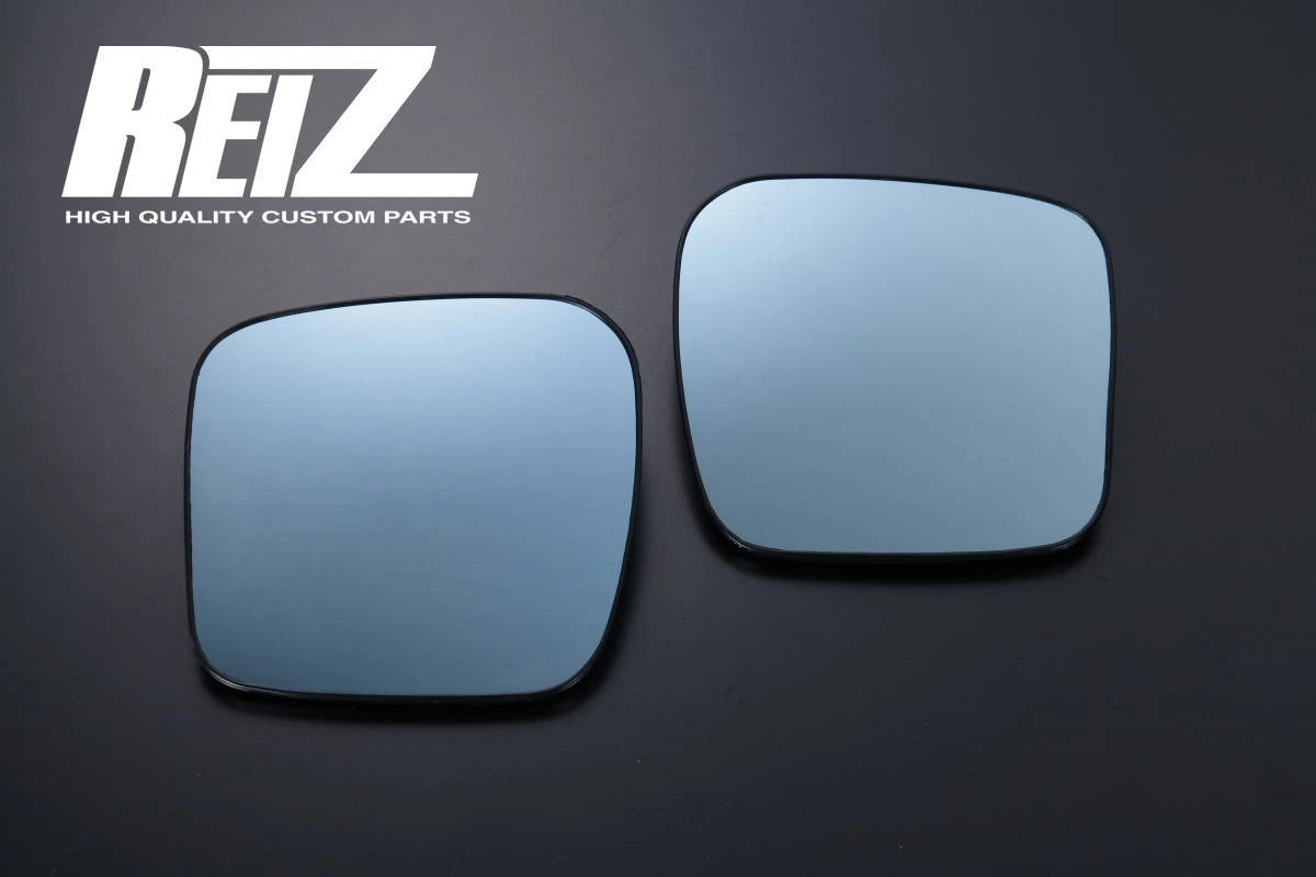 Blue Wide Mirror Set for Suzuki DA16T Carry Truck Super Carry