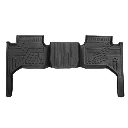 2st Row 3D Floor Mats TPE Rubber Car Mats Fits Toyota Land Cruiser 300 Series