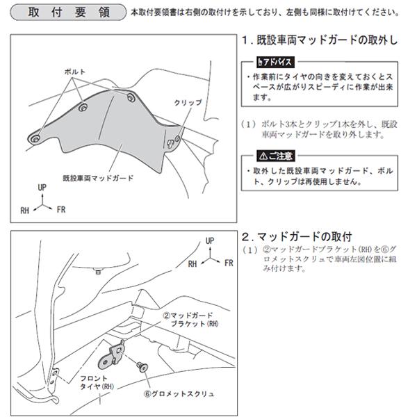 Genuine Daihatsu Mudguard Front Long Type Fits Hijet Truck S500P S510P 08411-K5000