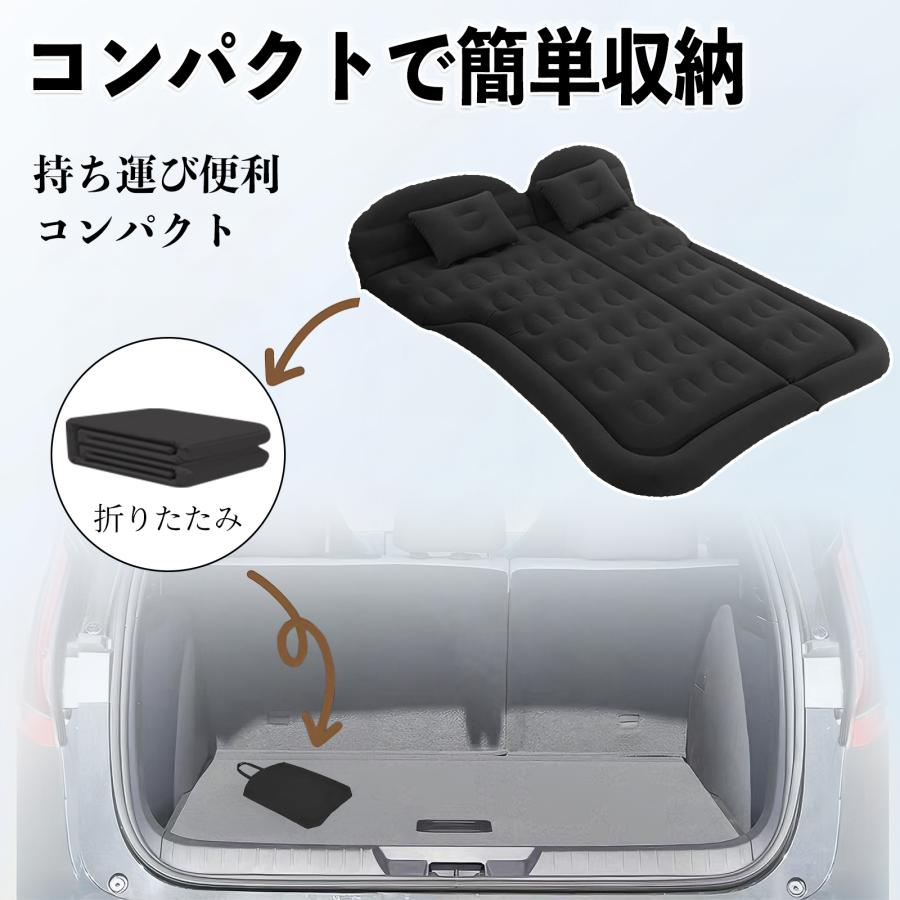 Fits Toyota Land Cruiser 100 Series  Air Bed for Car Camping with Electric Pump