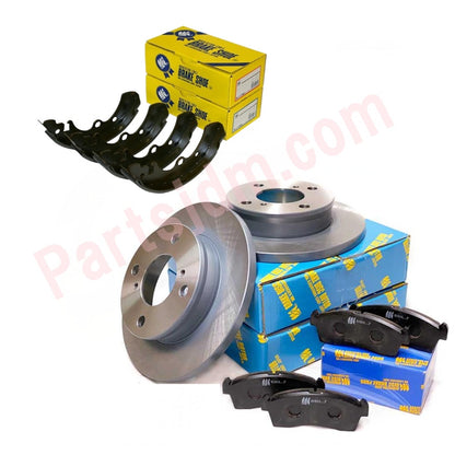 DAITATSU HiJET S200P S200C S210P S210C Front Brake Set & Rear Brake shoe High quality