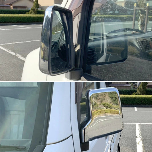 Mitsubishi Minicab Truck Van Chrome Door Mirror Cover Set DS16T DS17V