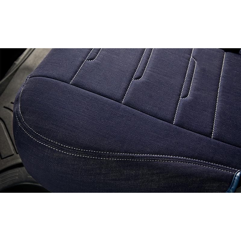 Artina Denim Seat Cover Indigo Blue Fits Toyota Land Cruiser UZJ100W HDJ101K