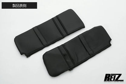 REIZ Standard Black Sun Visor Cover Set for Daihatsu Hijet Truck S500 S510