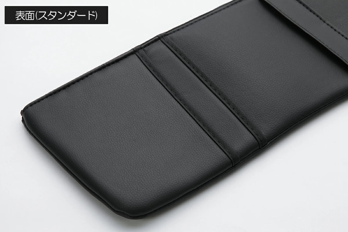 REIZ Standard Black Sun Visor Cover Set for Daihatsu Hijet Truck S500 S510