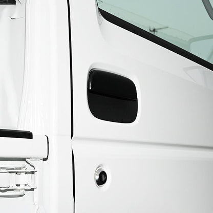 Door Handle Under Protector Rubber Scratch Guard Cover 2pcs Matte Black / Carbon Style Fits DA16T Carry / Super Carry