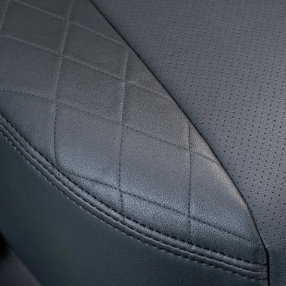 Clazzio DD Bio PVC Seat Cover Set Black Fits Toyota Land Cruiser UZJ100W HDJ101K