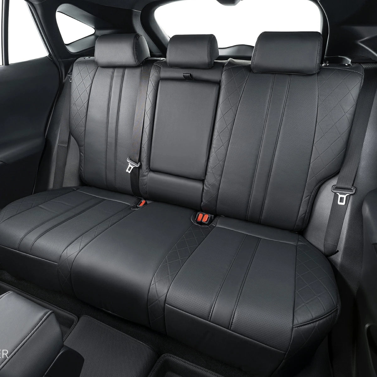 Clazzio DD Bio PVC Seat Cover Set Black Fits Toyota Land Cruiser UZJ100W HDJ101K