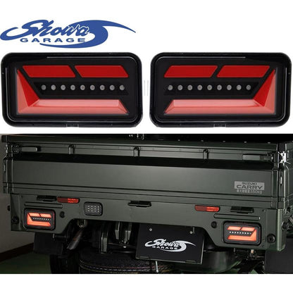 Showa Garage Sequential LED Tail Lamps for Suzuki Carry DA16T DA63 DA65 2013-