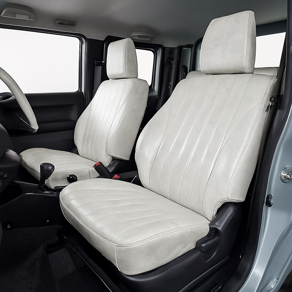 Grace Antique Design S PVC Leather Seat Cover Set 10 Color Variations Fits Toyota Land Cruiser 76 Series Re-released Land Cruiser 70 Model GDJ76W