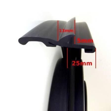 Universal Rubber Fender 5cm 2-Inch Flare for Toyota Land Cruiser Prado 71 78 6m