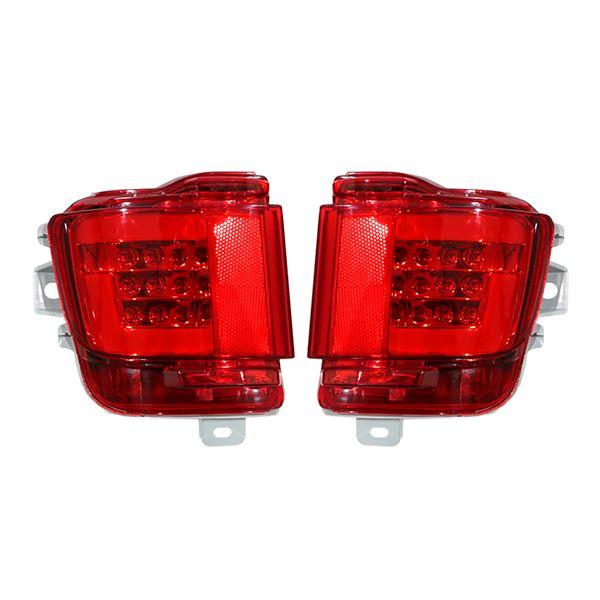 Fits Toyota Land Cruiser 200 Series Late Model LED Reflector Tail Brake Light Rear Set Left & Right