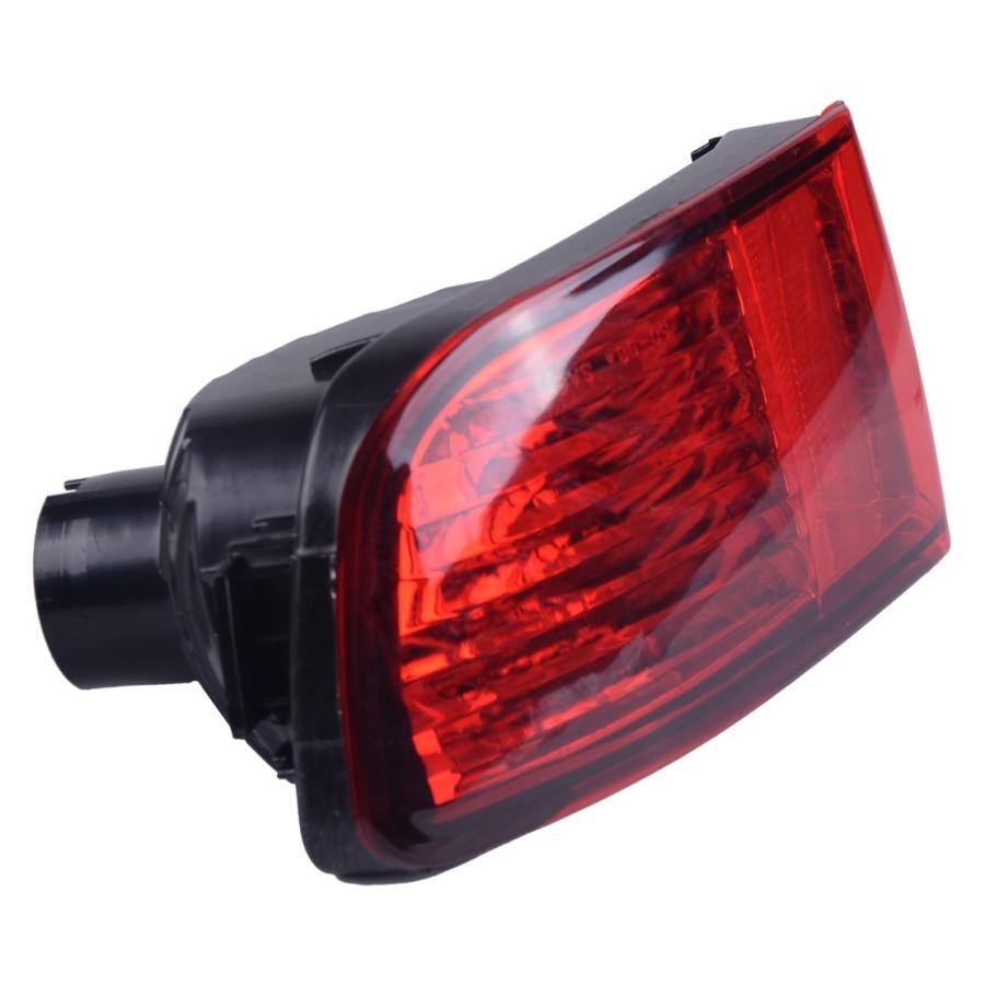 Fits TOYOTA Land Cruiser Prado J120 Bumper Tail Lamp Lens Rear Fog Light Left & Right Set