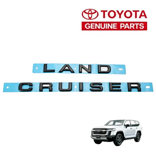 Toyota Genuine Rear Emblem 75441-60710 / 75441-60720 Fits Land Cruiser FJA300W VJA300W GR SPORT