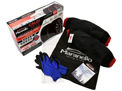 Maranello Snow Socks Fits Toyota Land Cruiser Prado KZJ78G 4WD 16-inch Tire Chain