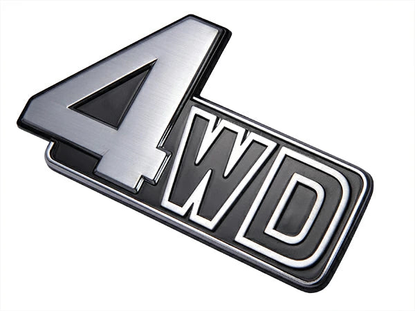 Genuine TOYOTA Land Cruiser 60 4WD Rear Emblem 75430-90K00 FJ62G FJ62V HJ60V HJ61V Late Model August 1987 - December 1989