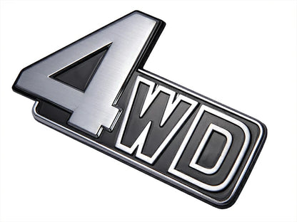 Genuine TOYOTA Land Cruiser 60 4WD Rear Emblem 75430-90K00 FJ62G FJ62V HJ60V HJ61V Late Model August 1987 - December 1989