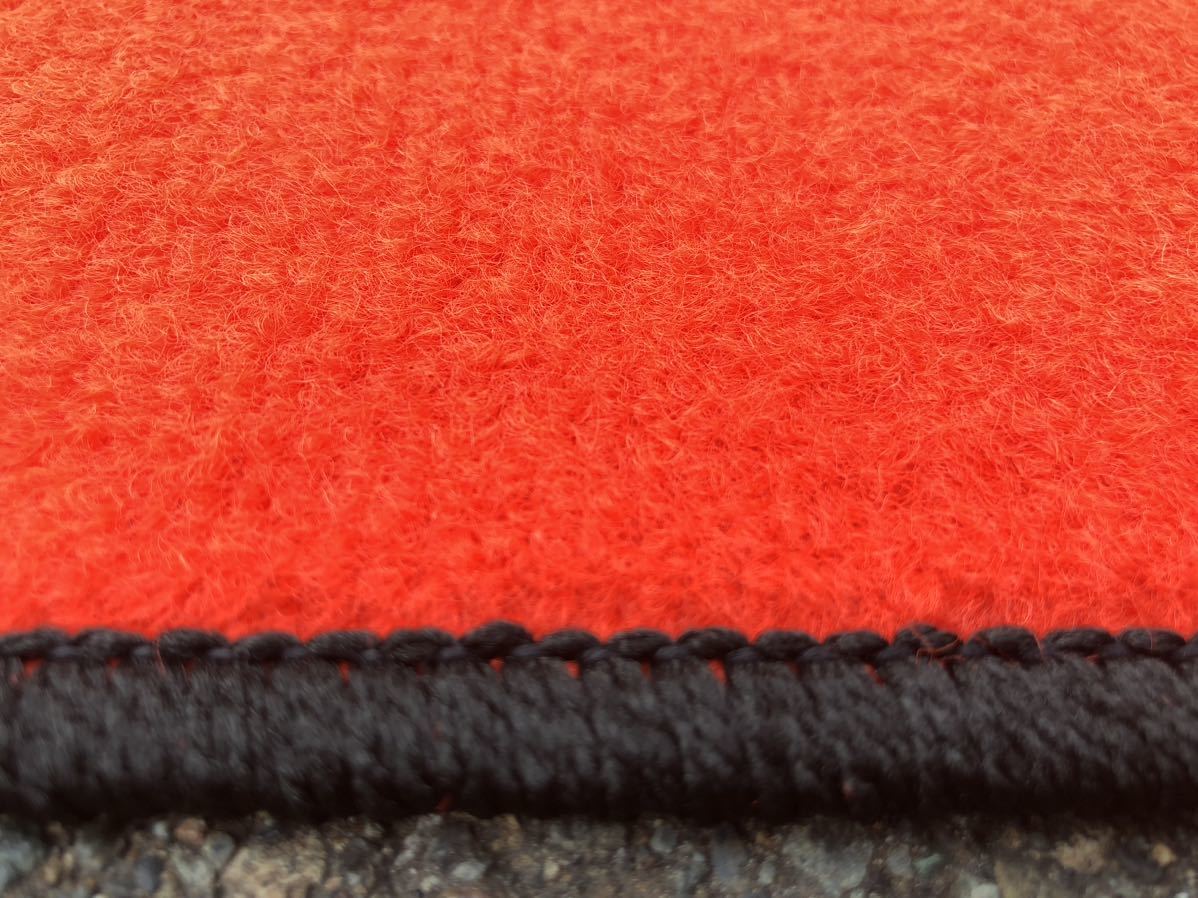 For Subaru Sambar TT1 TT2 Separate Floor Mat Red