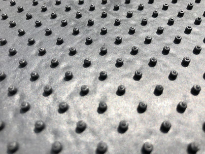 For Subaru Sambar TT1 TT2 Separate Rubber Floor Mat Black