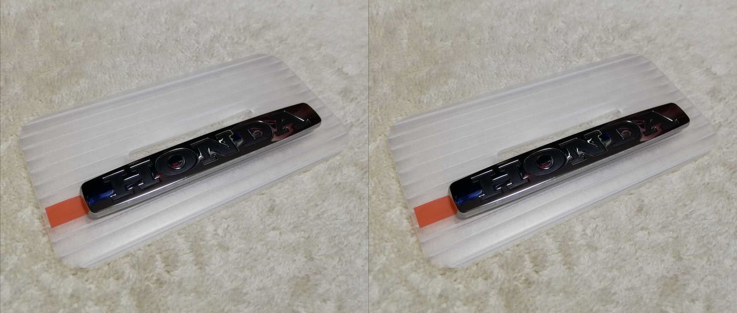 Genuine HONDA S2000 Fender Side Emblem 75711-S2A-G00x2 Left and Right sets