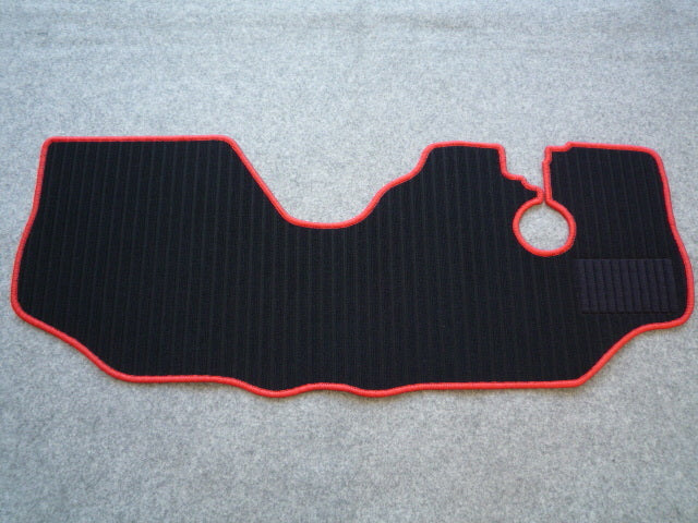 For Subaru Sambar TT1 TT2 Floor Mat Black & Red For AT