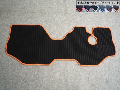 For Subaru Sambar TT1 TT2 Floor Mat Black & Orange For AT
