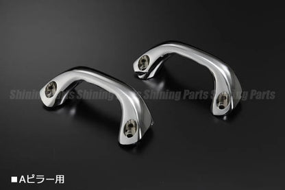 Fit LEXUS LX570 Plated assist grips Set of 4