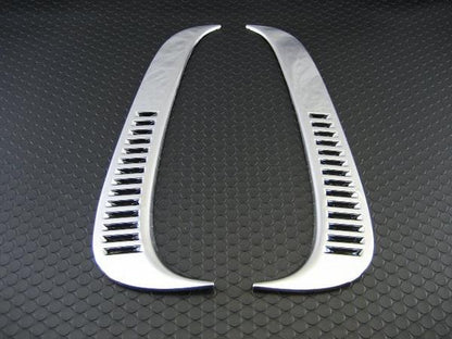 BRIGHTZ Chrome Plated Air Louvers Cover Fits Toyota Land Cruiser 80