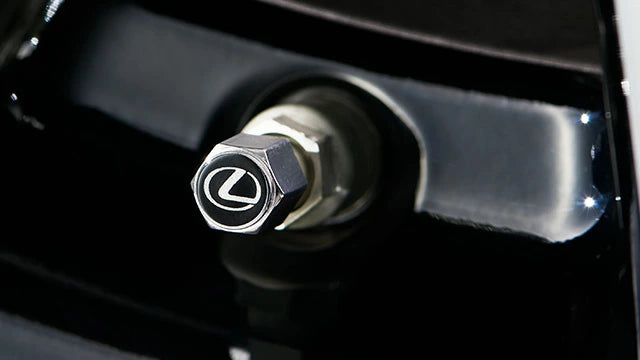Genuine LEXUS LX570 Valve cap with logo 08457-24030 x4