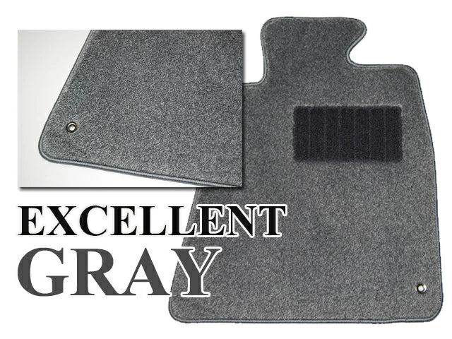 Excellent Series Floor Mat Set 6 Colors Available Fits Toyota Land Cruiser VJA300W 7-Seater