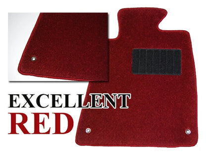 Excellent Series Floor Mat Set 6 Colors Available Fits Toyota Land Cruiser 100 & 200 Series Models 5-Seater