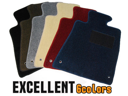 Excellent Series Floor Mat Set 6 Colors Available Fits Toyota Land Cruiser VJA300W 7-Seater