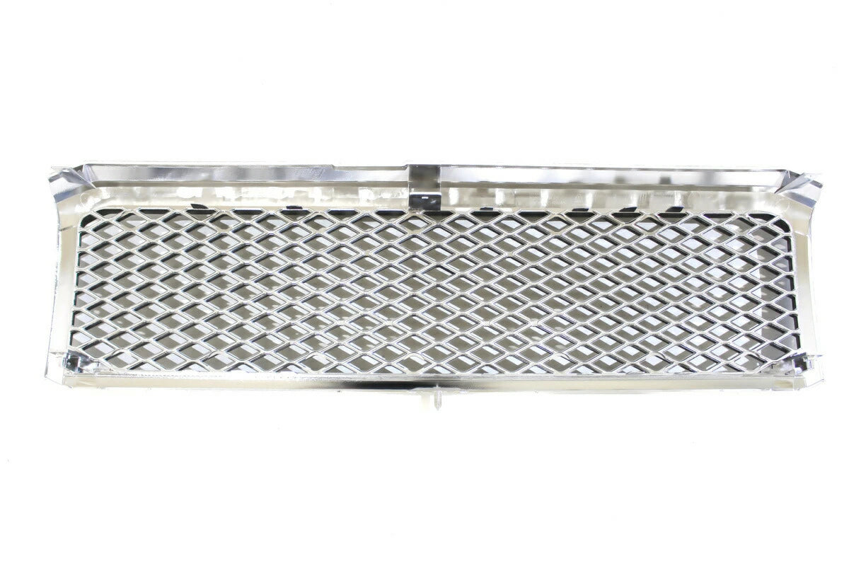 Chrome Front Grille Emblem Support Set for Toyota Land Cruiser GRJ76K GRJ79K