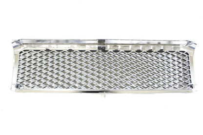 Chrome Front Grille Emblem Support Set for Toyota Land Cruiser GRJ76K GRJ79K