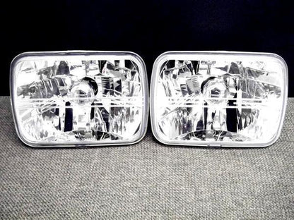 Fits Toyota Land Cruiser Prado 70 78 Series Crystal Headlight, Corner, Turn Signal & Side Marker Set 12V - LJ71 LJ78