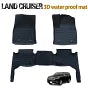 Waterproof TPE 3D Floor Mat Set Fits Toyota Land Cruiser VJA300W FJA300W Gasoline & Diesel Models