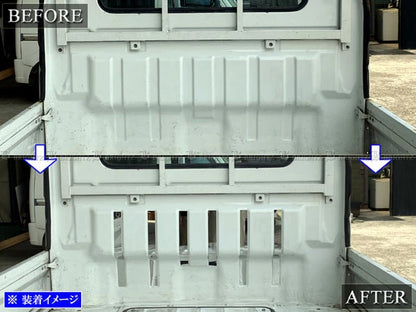 BRIGHTZ DA16T Carry Truck Ultra Mirror Stainless Steel Cabin Back Panel 6PC