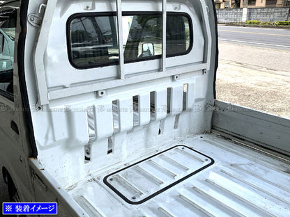 BRIGHTZ DA16T Carry Truck Ultra Mirror Stainless Steel Cabin Back Panel 6PC