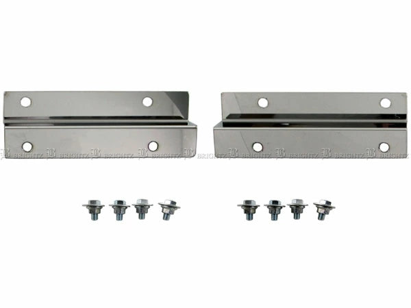 BRIGHTZ Rear Mud Flap Extension Bracket Set for Carry Truck DA16T Stainless Steel