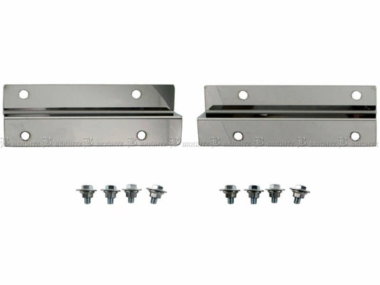 BRIGHTZ Rear Mud Flap Extension Bracket Set for Carry Truck DA16T Stainless Steel
