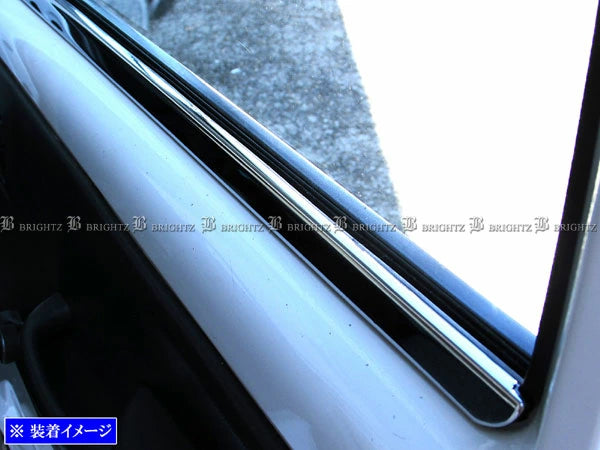 BRIGHTZ Super Carry DA16T Ultra Mirror Stainless Steel Inner Window Moulding 2PC