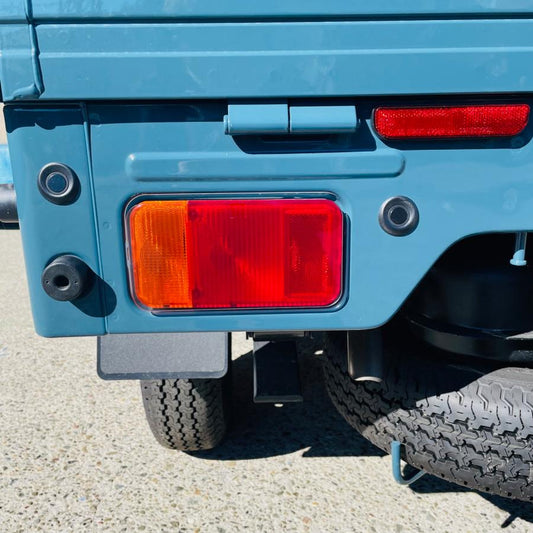 Smoked Tail Lens Cover Light Smoke Normal Type Left & Right Set Fits Suzuki Carry Truck / Super Carry DA16T