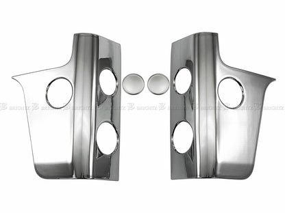 BRIGHTZ Chrome Rear Corner Panel Fits Suzuki Super Carry DA16T